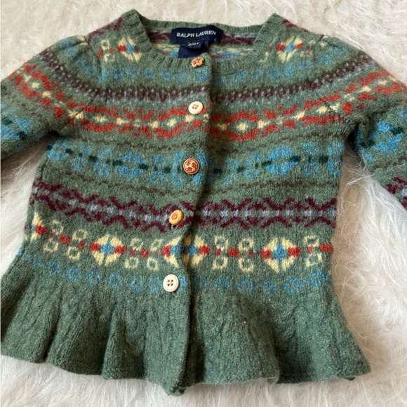 Ralph Lauren Multicolor Kids Sweater - Picture 2 of 3